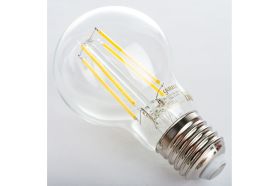 Лампа GAUSS Filament А60 12W 1250lm 4100К Е27 LED 1/10/40 102902212 (артикул 16856215) – фото 1
