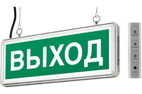 Аварийный светодиодный светильник WOLTA 2ч, 1Вт, IP40, одностор, WEL-1W/01-C (артикул 16100826) – фото 1