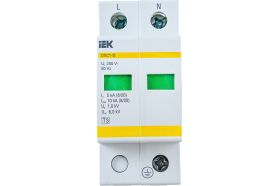 Разрядник IEK ОПС1-D, 2P, ИЭК, MOP20-2-D (артикул 15163934) – фото 1