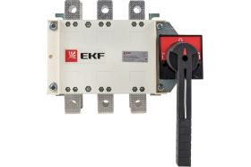 EKF Рубильник-переключатель 250A 3P c рукояткой PowerSwitch PROxima pscs-250-3 (артикул 17498076) – фото 1