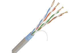 Кабель Netlink NL-CU FTP 4PR STANDART 24 AWG CAT5e 305м ВНУТРЕННИЙ БЕЛЫЙ УТ000002703 (артикул 16358381) – фото 1