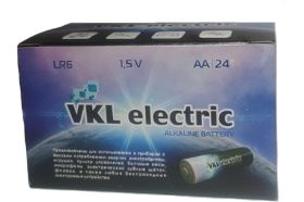 Батарейка VKL electric LR 6 / АА Alkaline BOXх24 1,5В 1194414 (артикул 20240596) – фото 1
