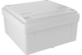 Ответвительная коробка DKC с гладкими стенками, IP56, 100x100x50мм 53810R 93585 (артикул 18620845) – фото 1