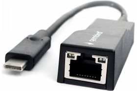 Сетевой адаптер Gembird Ethernet USB C-type - Fast Ethernet adapter A-CM-LAN-01 (артикул 16207374) – фото 1