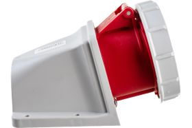 Настенная розетка PCE 32А 400V 3P+N+E IP67 1252-6 (артикул 16040304) – фото 1