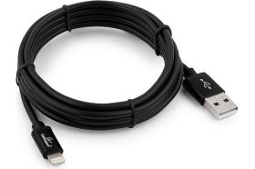 Кабель Cablexpert, для Apple, AM/Lightning, длина 1.8 м, черный, CC-S-APUSB01Bk-1.8M (артикул 16206482) – фото 1