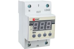 Реле напряжения EKF с дисплеем MRV 50A PROxima SQMRV-50A (артикул 16059327) – фото 1