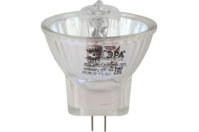 Галогенная лампа ЭРА GU4-MR11-50W-220V-30 CL, софитная, 50 Вт, нейтральный, GU4 Б0044095 (артикул 16134793) – фото 1