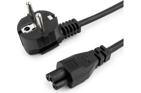 Кабель питания для ноутбуков Cablexpert, 3 м, Schuko- C5, 10 А, пакет, PC-186-ML12-3M (артикул 16206476) – фото 1