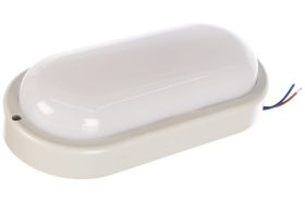 Влагозащищённый светильник с датчиком движения Ultraflash LED LBF-0401S C01 13339 (артикул 16024718) – фото 1