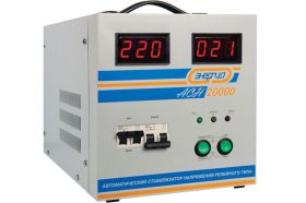 Cтабилизатор с цифровым дисплеем Энергия АСН-20000 Е0101-0095 (артикул 15609293) – фото 1