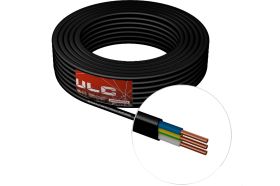 Кабель ВВГ-ПнгА ULC 3х2.5 черный 50м ULС0039 (артикул 19813636) – фото 1