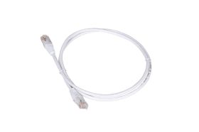 Патч-корд RJ45 - RJ45, 4 пары, UTP, категория 5е, 0.15 м, белый, TWT-45-45-0.15-WH (артикул 16466541) – фото 1