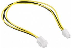 Удлинитель питания Cablexpert, ATX 4-Pin, M/F, длина 0.3 м, CC-PSU-7 (артикул 16206408) – фото 1