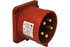 Кабельная панельная вилка TP Electric Зажимные контакты 32A, 400В, 3P+N+E, IP44 3007-319-1670 (артикул 20711379) – фото 1