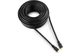 Кабель Cablexpert HDMI v1.4, 19M/19M, 20м, черный, позолоченные разъемы, экран, пакет CC-HDMI4-20M (артикул 16205327) – фото 1