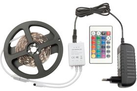 Комплект светодиодной ленты Volpe ULS-Q211 5050-30LED/m-IP20-3M-RGB RRP24C24 3м. 10775 (артикул 15932251) – фото 1