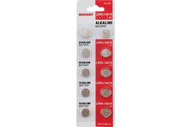 Батарейка REXANT LR54, AG10, LR1130, G10, 189, GP89A, 389, SR1130W 10 шт 30-1031 (артикул 20899467) – фото 1
