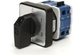 Однофазный переключатель управления двигателем Emas 0-3 25А, 400В. PSA025KS133S (артикул 16294736) – фото 1