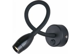 Настенный светодиодный светильник Elektrostandard BAND MRL LED 1020 / черный a039998 (артикул 15902573) – фото 1