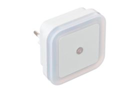 Светодиодный ночник CADENA Квадрат с датчиком освещенности, белый, Ledsquare (артикул 16781383) – фото 1