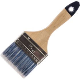 Малярная плоская кисть VIRTUS Standard искусственная щетина, 75 мм 001006075 (артикул 16160855) – фото 3