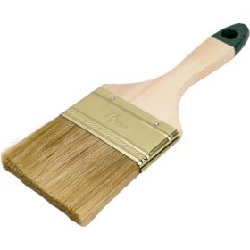 Малярная плоская кисть VIRTUS Standard смешанная щетина, 75 мм 001005075 (артикул 16160847) – фото 2