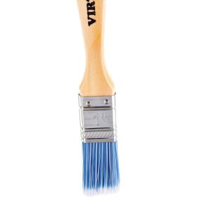 Малярная плоская кисть VIRTUS Standard искусственная щетина, 25 мм 001006025 (артикул 16160848) – фото 5