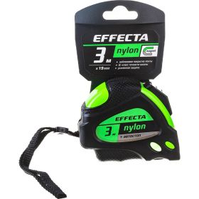 Рулетка 3м/19 мм с магнитом, автостопом, лентой нейлон EFFECTA Nylon 580319 (артикул 15925727) – фото 3