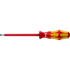 Отвёртка 1000 V 160I 0,4 х 2,5 х 80 мм Wera WE-006100 (артикул 14979203) – фото 1