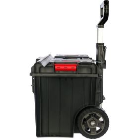 Ящик для инструментов на колесах с телескопической ручкой 59х44х77см QBRICK SYSTEM CART PRO 146158 (артикул 15919703) – фото 7