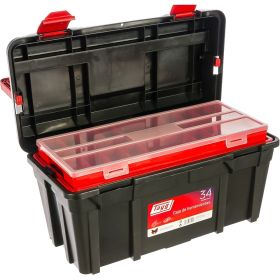 Ящик для инструментов с лотком + органайзер 58х28.5х29см №34 Tayg TAY-134005 (артикул 15596965) – фото 3