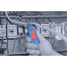 Кабельный нож в безопасном корпусе S 4-28, упаковка-блистер Weicon-Tools wcn50055328 (артикул 15781285) – фото 5