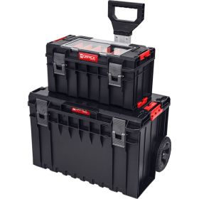 Ящик для инструментов на колесах с телескопической ручкой 59х44х77см QBRICK SYSTEM CART PRO 146158 (артикул 15919703) – фото 5