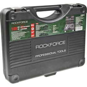 Набор торцевых головок и принадлежностей (108 предметов) ROCKFORCE RF-41082-5 (артикул 15991271) – фото 4