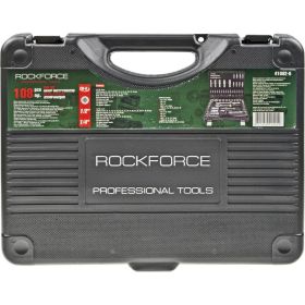 Набор торцевых головок и принадлежностей (108 предметов) ROCKFORCE RF-41082-5 (артикул 15991271) – фото 3