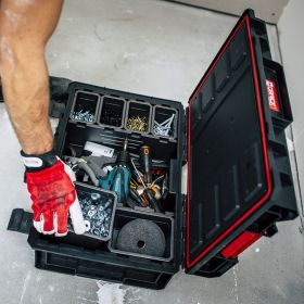 Ящик - органайзер для инструментов 59х39х19см QBRICK SYSTEM ONE 200 PROFI 146150 (артикул 15919695) – фото 4