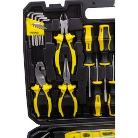 Набор инструмента WMC TOOLS 1/4"DR 6 граней 5-13мм 144 предмета WMC-20144 (артикул 16062634) – фото 2