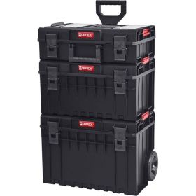 Ящик для инструментов на колесах с телескопической ручкой 59х44х77см QBRICK SYSTEM CART PRO 146158 (артикул 15919703) – фото 2