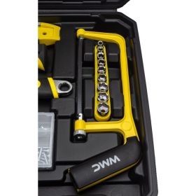 Набор инструмента WMC TOOLS 1/4"DR 6 граней 5-13мм 144 предмета WMC-20144 (артикул 16062634) – фото 5
