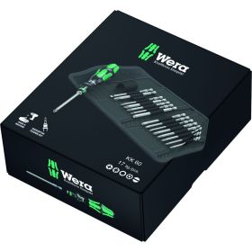 Набор бит Kraftform Kompakt 60 Wera WE-059295 (артикул 14980795) – фото 9