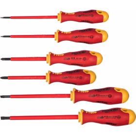 Набор диэлектрических отверток 6 шт. Felo Ergonic 41396198 (артикул 15850333) – фото 1