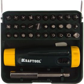 Реверсивная отвертка KRAFTOOL Cr-V 26142-H32 (артикул 13934566) – фото 1