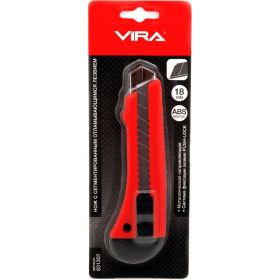 Нож Vira сегментированное лезвие, усиленный Push lock 18 мм 831302 (артикул 15739987) – фото 10