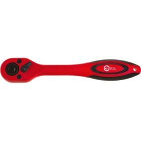 Рукоятка с храповым механизмом INTERTOOL на 72 зуба 1/4, Cr-v., Professional HT-2111 (артикул 16271123) – фото 4
