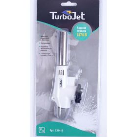 Горелка с пьезоподжигом на цанговом баллоне Turbojet TJ74-B (артикул 15888038) – фото 4