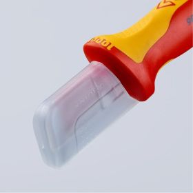 Нож для снятия изоляции Knipex 1000 V KN-9855SB (артикул 14978938) – фото 4
