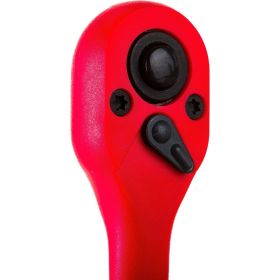 Рукоятка с храповым механизмом INTERTOOL на 72 зуба 1/4, Cr-v., Professional HT-2111 (артикул 16271123) – фото 6