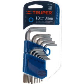 Набор шестигранных ключей TRUPER 13 шт ALL-13M 15542 (артикул 15597824) – фото 4