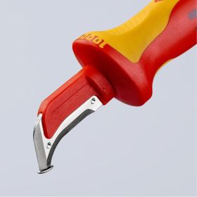Нож для снятия изоляции Knipex 1000 V KN-9855SB (артикул 14978938) – фото 2